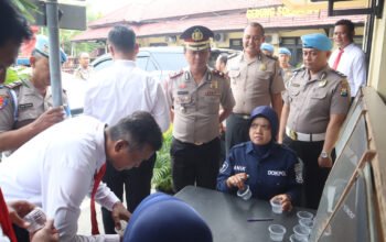 Jaga Integritas, Polres Madiun Kota Gelar Cek Urine Mendadak