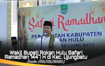 Safari Ramadan 1447 H, Pemda Rohul Serahkan Bantuan dan Pererat Silaturahmi di Kecamatan Ujung Batu