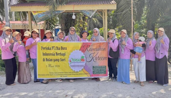 Ramadan Penuh Berkah Ibu-Ibu PERISKA PT EDI Turun ke Jalan Berbagi Sembako