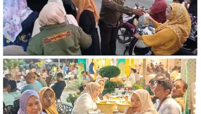 Berbagi di Bulan Ramadan, DPC AKPERSI Rohul Bagikan Takjil dan Gelar Buka Puasa Bersama