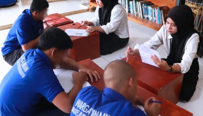 Tak Hanya Pembinaan, Lapas Pasir Pangaraian Buka Kelas Belajar bagi Warga Binaan