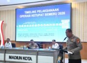 Rakord Lintas Sektoral Ops Ketupat Semeru 2026, Polres Madiun Kota Siapkan Pengamanan Mudik Lebaran