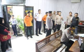Cek Kesiapsiagaan Kapolres Madiun Kota Cek Pos Operasi Ketupat Semeru 2026