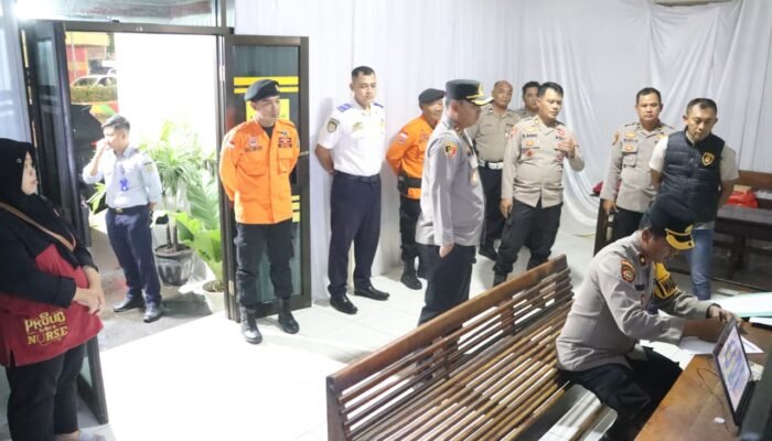 Cek Kesiapsiagaan Kapolres Madiun Kota Cek Pos Operasi Ketupat Semeru 2026