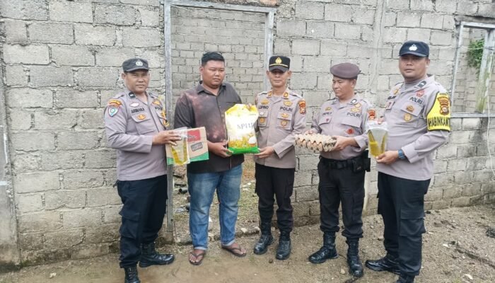 Polsek Kabun Salurkan Bantuan Sembako untuk Kaum Duafa di Bulan Ramadhan Penuh Berkah
