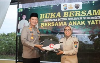 Pererat Kekeluargaan, Kapolres Magetan Gelar Buka Bersama dengan Anggota dan ASN