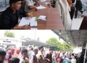 Momen Lebaran, Keluarga Warga Binaan Padati Lapas Pasir Pangaraian di Hari Pertama Kunjungan