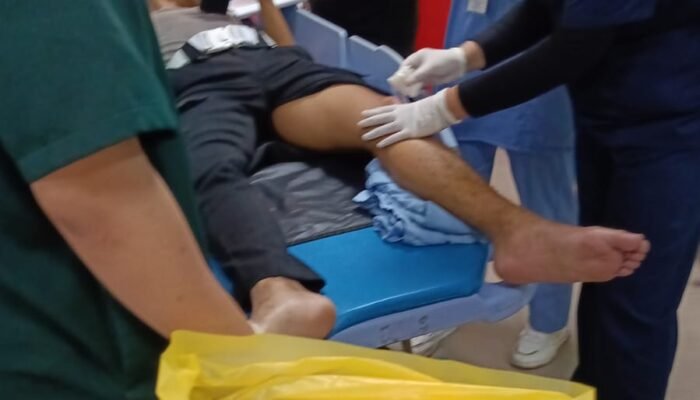 Bus Langgar Rambu, Anggota Polres Madiun Kota Terluka Saat Atur Lalu Lintas