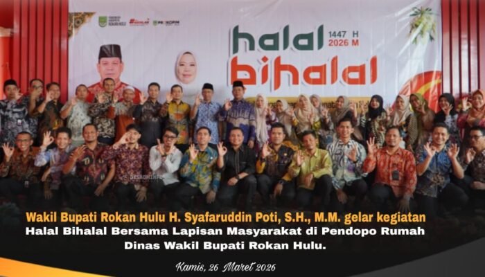 Momentum Halal Bihalal, Wabup Rohul Teguhkan Kebersamaan dan Sinergi Pemda