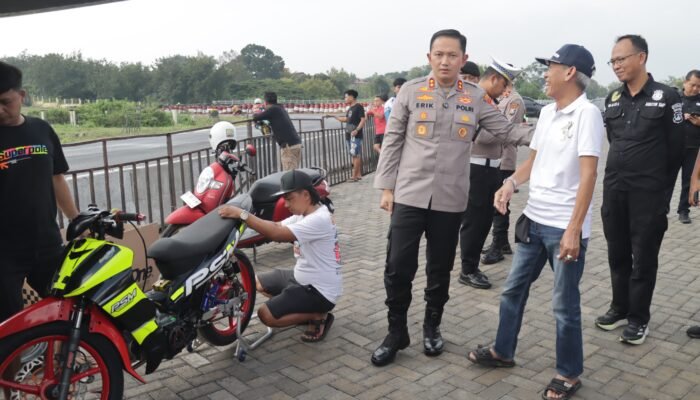 Kapolres Magetan Tinjau Kesiapan Pengamanan Kejurprov Gubernur Cup Jatim Racing Series 2026 di Sirkuit Parang
