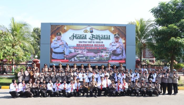 Momen Lebaran, Kapolres Ajak Seluruh Anggota Saling Maaf Memaafkan