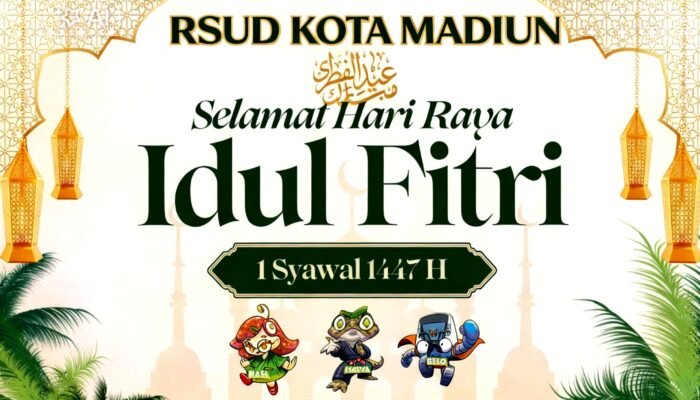 Sambut Idul Fitri 1447 H, RSUD Sogaten Madiun Sampaikan Doa dan Harapan untuk Kesehatan Masyarakat