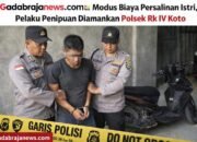 Modus Minta Bantuan Biaya Persalinan Istri, Polsek Rokan IV Koto Amankan Pelaku Penipuan