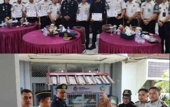 Puncak HBP ke-62, Lapas Pasir Pangarayan Ikuti Tasyakuran Virtual dan Salurkan Beasiswa serta Bantuan Gerobak Usaha