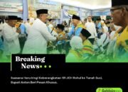 Suasana Haru Iringi Keberangkatan 191 JCH Rohul ke Tanah Suci, Bupati Anton Beri Pesan Khusus