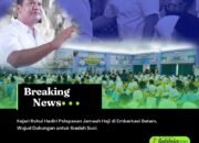 Kejari Rohul Hadiri Pelepasan Jamaah Haji di Embarkasi Batam, Wujud Dukungan untuk Ibadah Suci