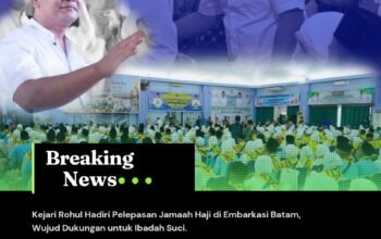 Kejari Rohul Hadiri Pelepasan Jamaah Haji di Embarkasi Batam, Wujud Dukungan untuk Ibadah Suci