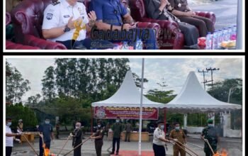 Pemusnahan Barang Bukti di Kejari Rohul, Lapas Pasir Pangaraian Hadir sebagai Mitra Penegak Hukum