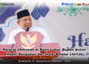 Perkuat Ukhuwah Islamiyah, Bupati Anton Hadiri Pengajian dan Halal Bihalal 1447 H di Pasir Luhur