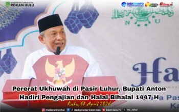 Perkuat Ukhuwah Islamiyah, Bupati Anton Hadiri Pengajian dan Halal Bihalal 1447 H di Pasir Luhur