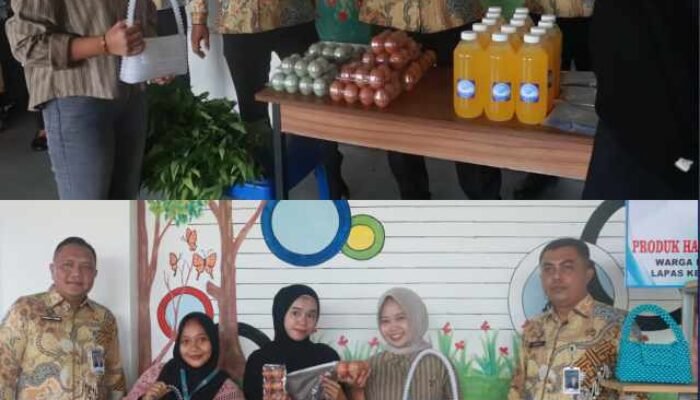 Gerakan Cinta Produk Narapidana, Lapas Pasir Pangaraian Promosikan Hasil Karya Warga Binaan