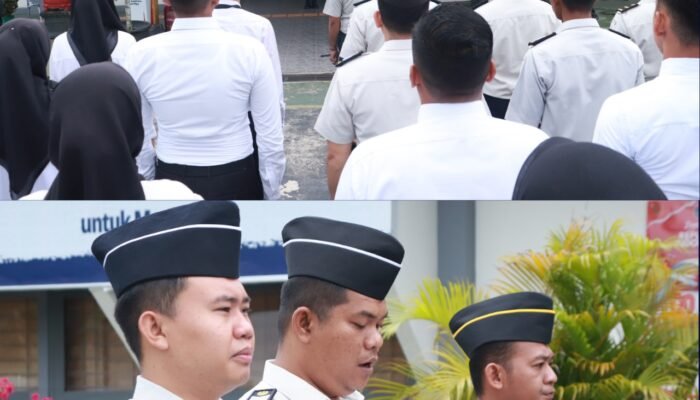 Lewat Apel Pagi, Kalapas Pasir Pangaraian Ingatkan Pentingnya Kinerja dan Tanggung Jawab