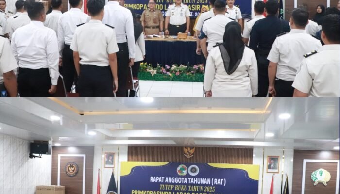 Melalui RAT Primkopasindo, Lapas Pasir Pangaraian Tingkatkan Transparansi dan Profesionalisme