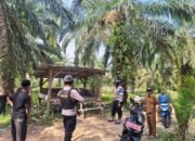 Patroli Skala Besar Polsek Rambah Hilir Bersama Pemerintah, Wujud Nyata Jaga Kamtibmas Tetap Kondusif