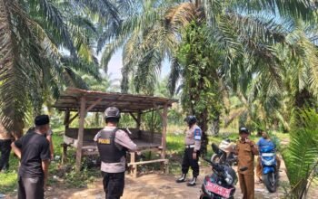 Patroli Skala Besar Polsek Rambah Hilir Bersama Pemerintah, Wujud Nyata Jaga Kamtibmas Tetap Kondusif