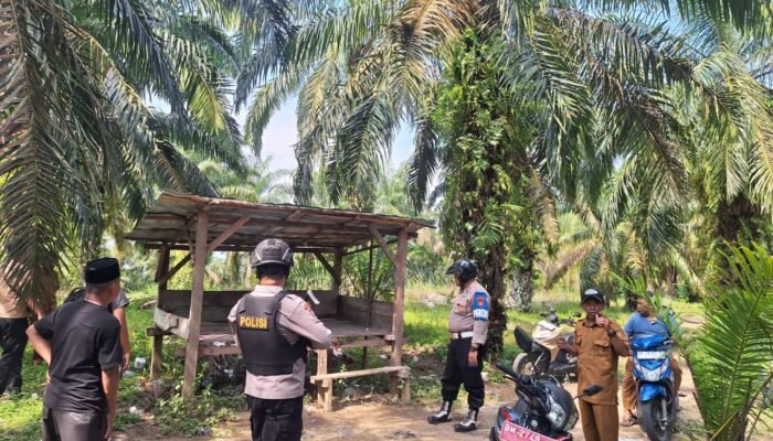 Patroli Skala Besar Polsek Rambah Hilir Bersama Pemerintah, Wujud Nyata Jaga Kamtibmas Tetap Kondusif