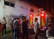 Respon Cepat, Polres Madiun Kota Amankan Kebakaran Gudang di Rejomulyo