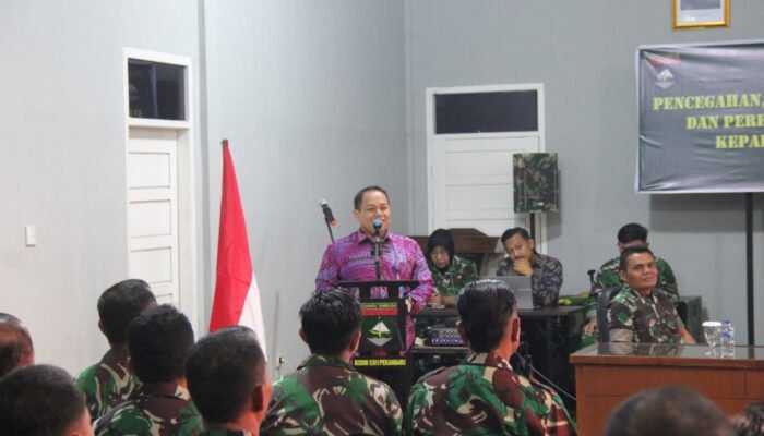 BNNK Pekanbaru Suntikkan Semangat “Bersinar” ke 100 Personel Kodim 0301/PBR