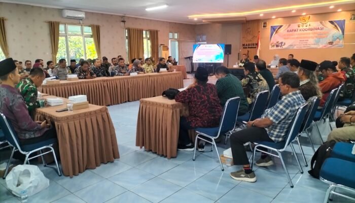 Perkuat Sabuk Kamtibmas, Polsek Kartoharjo Gelar Rakor Tim Terpadu Antisipasi Konflik Sosial
