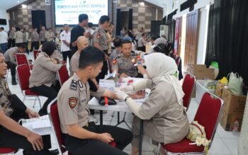 Deteksi Dini Kesehatan Personel, Biddokes Polda Jatim Turun Langsung ke Polres Magetan