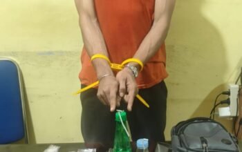 Polsek Siak Hulu Tangkap Pelaku Narkoba, Sita 10,59 Gram Sabu-sabu 