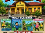 Gebrakan Iptu Riko Rizki Mazri: Sulap Halaman Polsek Jadi ‘Pabrik’ Kesehatan Rakyat!