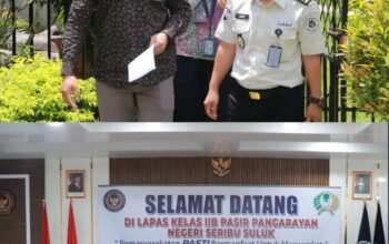 Hakim Wasmat PN Pasir Pengaraian Kunjungi Lapas Pasir Pangarayan, Tinjau Pelaksanaan Pembinaan Warga Binaan