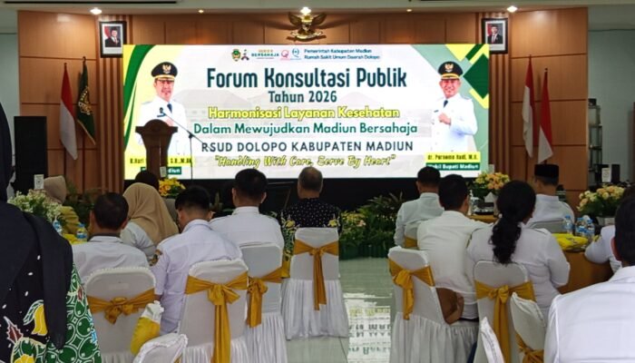Forum Konsultasi Publik 2026 RSUD Dolopo, Serap Aspirasi Demi Peningkatan Layanan Kesehatan