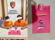 Polsek Pinggir Amankan Dua Buruh Sawit, Kedapatan Bawa Sabu di Buluh Apo