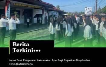 Lapas Pasir Pengaraian Laksanakan Apel Pagi, Tegaskan Disiplin dan Peningkatan Kinerja
