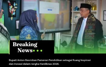 Bupati Anton Resmikan Pameran Pendidikan sebagai Ruang Inspirasi dan Inovasi dalam rangka Hardiknas 2026