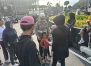 Hadir di CFD Pekanbaru, Polantas Perkuat Edukasi Lalu Lintas dan Kepedulian Lingkungan