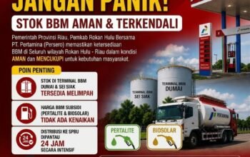 Antrean BBM di Sejumlah SPBU, Pemkab Rokan Hulu Pastikan Stok Aman dan Distribusi Tetap Lancar