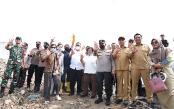 Kapolda Riau Dampingi Menteri LH Tinjau Waste to Energy di Muara Fajar, Dorong Solusi Nyata Persoalan Sampah