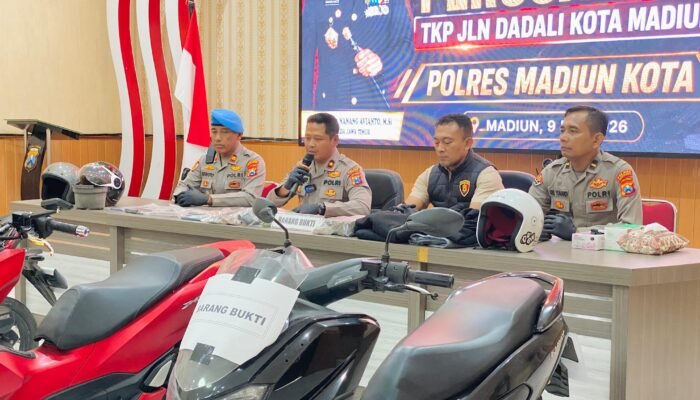 Tindak Tegas Pelaku Perusakan, Polres Madiun Kota Amankan 9 Orang dalam Aksi Brutal di Jalan Dadali