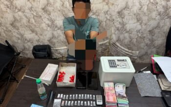 Polsek Sungai Sembilan Bersama Sat Narkoba Polres Dumai Ungkap Peredaran Sabu, Residivis Diamankan