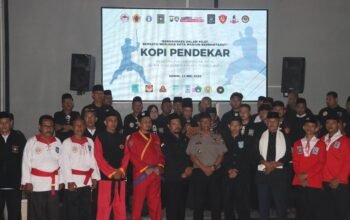 Kopi Pendekar Satukan Perguruan Silat, Polres Madiun Kota Perkuat Komitmen Jaga Kondusivitas