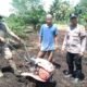 Polsek Tambusai Utara Turun Langsung Mengawal Ketahanan Pangan di Desa Pagar Mayang