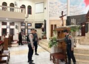Ratusan Personel Polres Magetan Amankan Ibadah Kenaikan Isa Al Masih, Pastikan Umat Nasrani Beribadah dengan Aman dan Khidmat