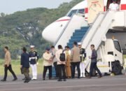 Kapolres dan Bupati Magetan Sambut Kedatangan Presiden Prabowo Transit di Lanud Iswahjudi, Pengamanan Disiagakan Penuh
